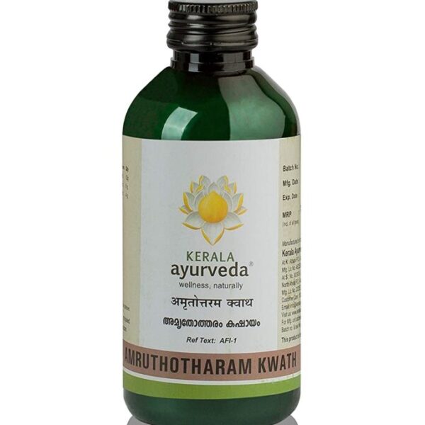 Kerala Ayurveda Amruthotharam Kwath 200 Ml for fevers, improve appetite and digestion