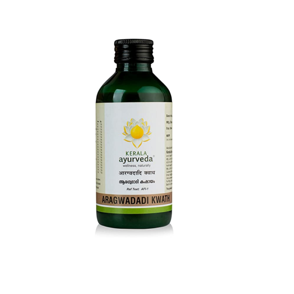 Kerala Ayurveda Aragwadadi Kwath 200 Ml for Skin Diseases, Itching, Diabetes