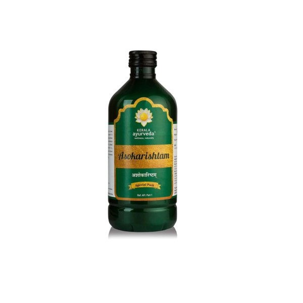 Kerala Ayurveda Asokarishtam 435 Ml for Menorrhagia, Dysmenorrhoea, Leucorrhoea Uterine Diseases, and Bleeding Disorders