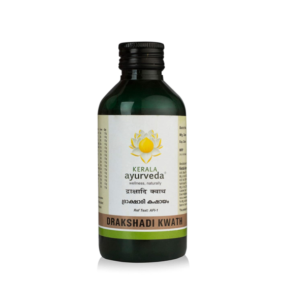 Kerala Ayurveda Drakshadi Kwath 200 Ml for protects liver, jaundice, fever