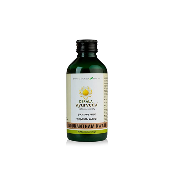 Kerala Ayurveda Indukantham Kwath 200 Ml for gastro care, constipation, dyspepsia, rheumatic diseases, fever
