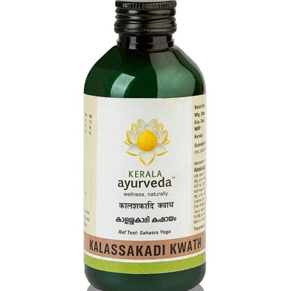 Kerala Ayurveda Kalassakadi Kwath 200 ml for indigestion, distaste, loss of appetite, piles
