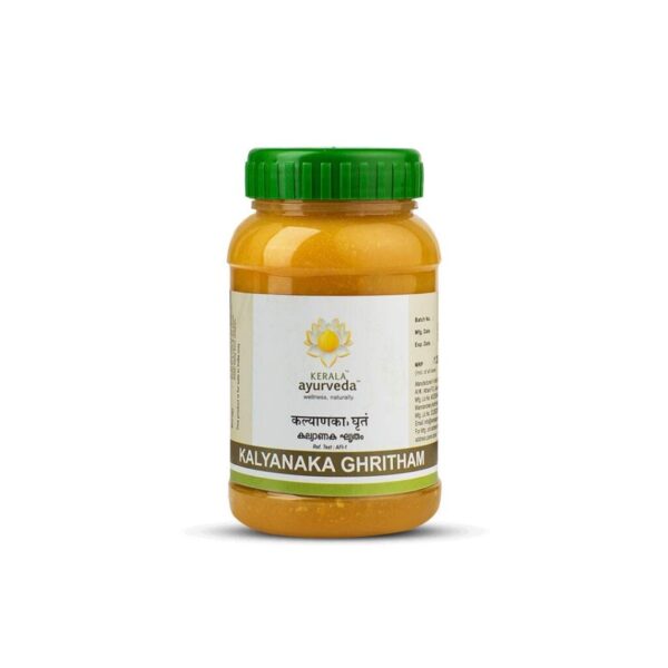 Kerala Ayurveda Kalyanaka Ghritham 150 ml for Speech disorders Fever, Cough, Rhinorrhoea, Anaemia