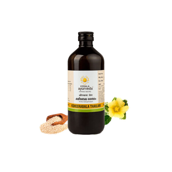 Kerala Ayurveda Ksheerabala Thailam 200 ml for arthritis, other joint diseases, paralysis, gout