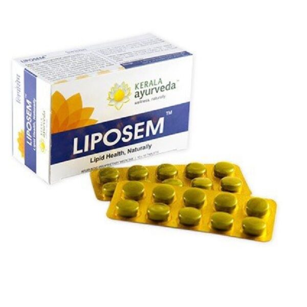 Kerala Ayurveda Liposem Tablet 100 Count for maintain cholesterol