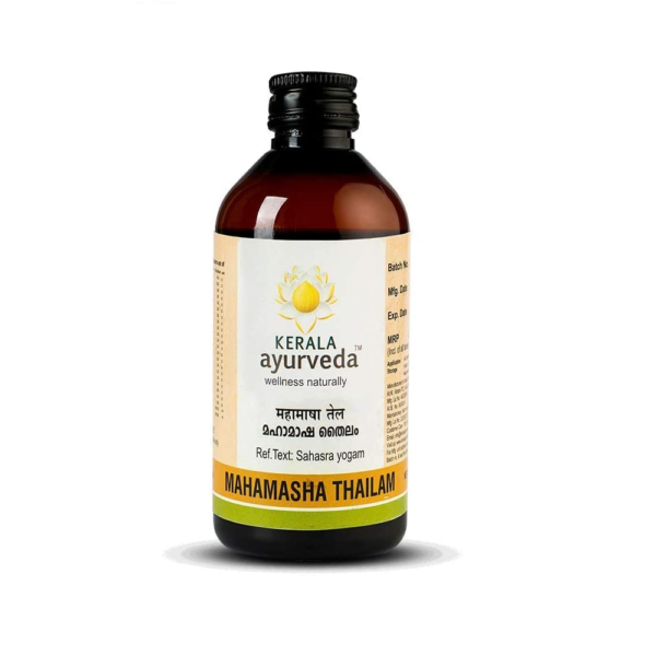 Kerala Ayurveda Mahamasha Thailam 200 ML for muscles, nerves and bones and strengthen the body, stiffness