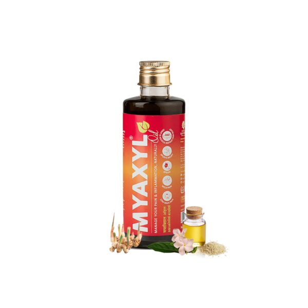 Kerala Ayurveda Myaxyl Oil 200 ml for arthritis, joint ailments, swelling, muscle spasm, joint stiffness