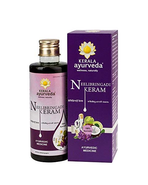 Kerala Ayurveda Neelibringadi Keram for Complete Hair Care 200 ml for hair fall, dandruff, fungal, split ends