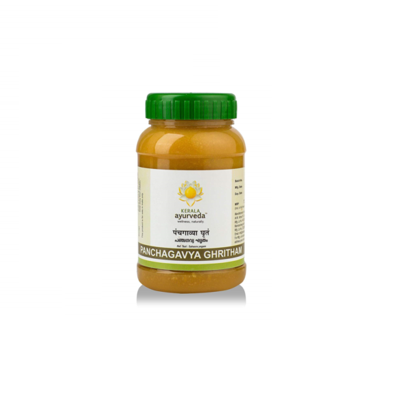 Kerala Ayurveda Panchagavya Ghritham 150 ml for management of epilepsy, anxiety, fever and jaundice