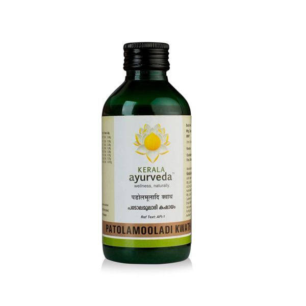 Kerala Ayurveda Patolamooladi Kwath 200 Ml for liver diseases, chronic fever, skin diseases