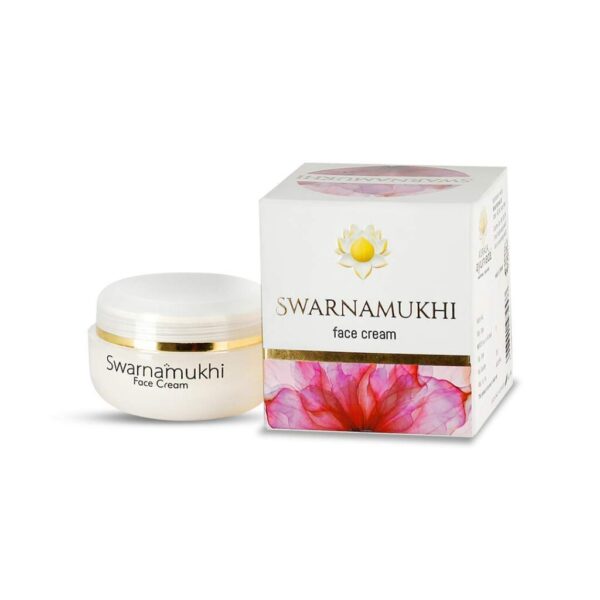 Kerala Ayurveda Swarnamukhi Face Cream for Dry Skin 20 g for glowing skin, reduce wrinkles