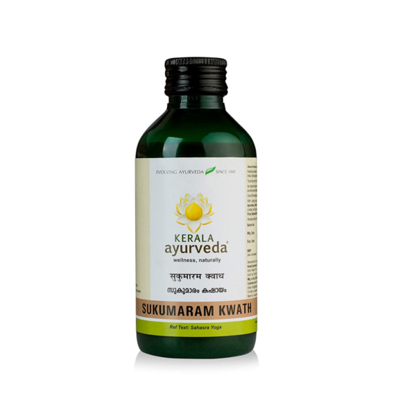 Kerala Ayurveda Sukumaram Kwath 200 Ml for Improves Digestion, Constipation