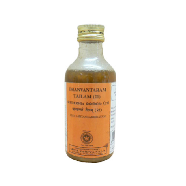 Kottakkal Ayurveda Dhanvantaram Tailam (21) 50ml for arthritis neck pain