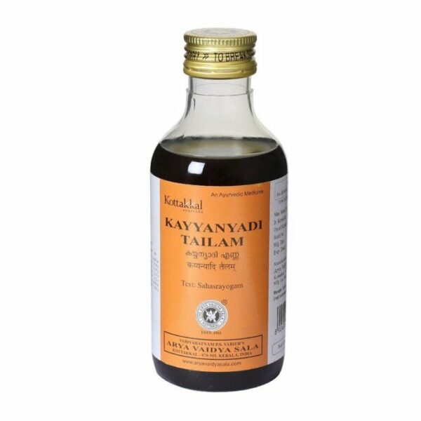 Kottakkal Ayurveda Kayyanyadi Tailam 200ml for hair fall neck diseases hair growth