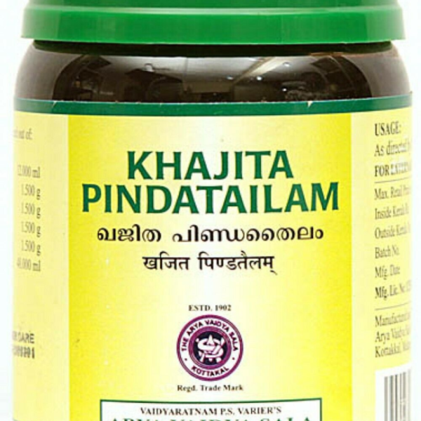 Kottakkal Ayurveda Khajitha Pinda Tailam 200ml for Inflammatory Disease Gout Joint