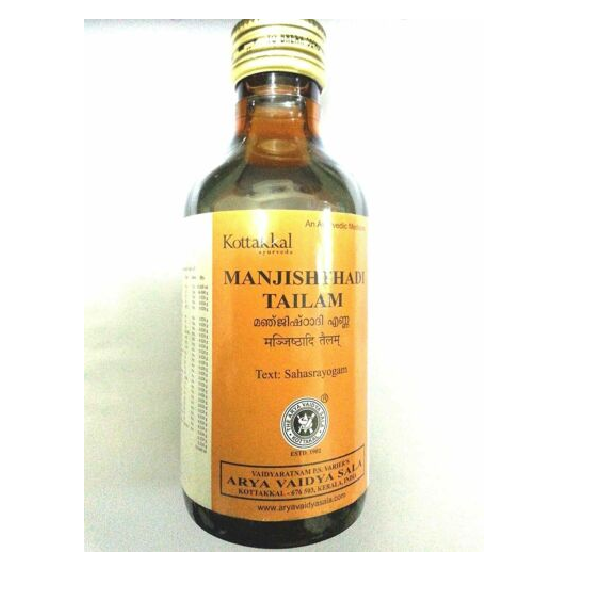 Kottakkal Ayurveda Manjishthadi Tailam 200ml for headaches eye pain