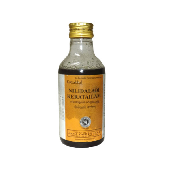 Kottakkal Ayurveda Nilidaladi Kera Tailam 200ml for hair growth hair fall dandruff