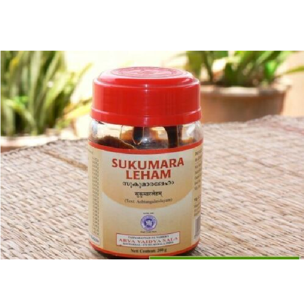 Kottakkal Ayurveda SUKUMARA LEHAM leucorrhoea,constipation, Dysmenorrhoea 200gm for Weakness Peptic Ulcer