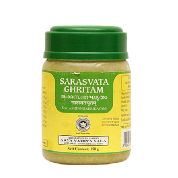 Kottakkal Ayurveda Sarasvata Ghritam 150gm For Memory Loss, ADHD
