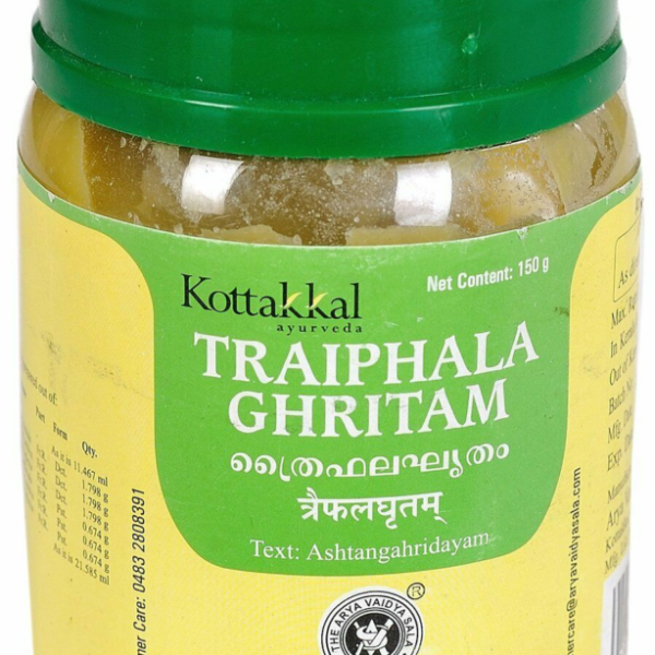 Kottakkal Ayurveda Traiphala Ghritam 150gm For Eye Disorders, Cataract