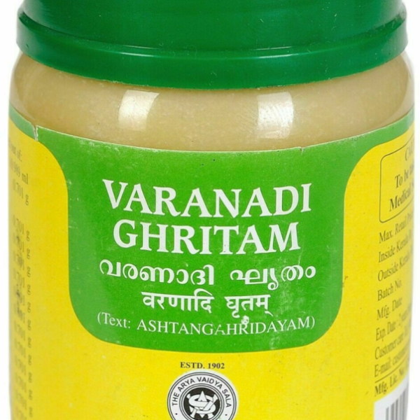 Kottakkal Ayurveda VARANADI GHRITAM 150gm for Headache Arthritis Rheumatoid Arthritis