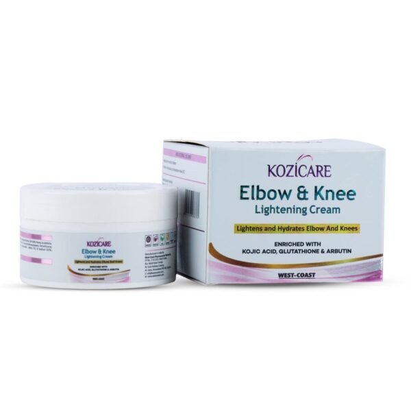 Kozicare Elbow & Knee Lightening Cream 50gm For Skin Texture | Hydrating and Softening Elbows and Knees