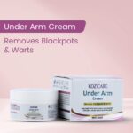 Kozicare Under Arm Cream – 50gm For Black Spots and Warts, Restoring and Nourishing Skin - Image 2