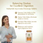 Maharishi Ayurveda Dizomap (60 Tablets) For Indigestion and Constipation | Liver Functioning and Intestinal Flora - Image 3