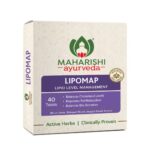 Maharishi Ayurveda Lipomap 40 Tablets For Cholesterol Management | daily stress, Fat Metabolism