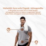 Maharishi Ayurveda Organic Ashwagandha 60 Tablets For immune system, vigour and vitality, stress and anxiety - Image 3