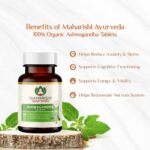 Maharishi Ayurveda Organic Ashwagandha 60 Tablets For immune system, vigour and vitality, stress and anxiety - Image 5