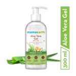 Mamaearth Aloe Vera Gel For Face, with Pure Aloe Vera & Vitamin E for Skin and Hair - 300ml - Image 2