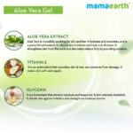 Mamaearth Aloe Vera Gel For Face, with Pure Aloe Vera & Vitamin E for Skin and Hair - 300ml - Image 4