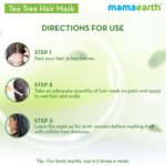 Mamaearth Anti Dandruff Tea Tree Hair Mask with Tea Tree and Lemon Oil For Danrduff Control and Itch Treatement, 200ml - Image 5