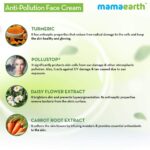 Mamaearth Anti-Pollution Daily Face Cream for Dry & Oily Skin with Turmeric & Pollustop® For a Bright Glowing Skin 80ml - Image 4
