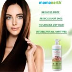 Mamaearth Argan & Apple Cider Vinegar Hair Conditioner For Dry & Frizzy Hair, with Argan Oil & Apple Cider Vinegar for Frizz-Free and Stronger Hair - 250ml - Image 3