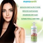 Mamaearth Argan & Apple Cider Vinegar Shampoo For Dry & Frizzy Hair, with Argan & Apple Cider Vinegar for Frizz-Free & Stronger Hair 250 ml - Image 3