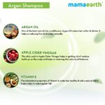 Mamaearth Argan & Apple Cider Vinegar Shampoo For Dry & Frizzy Hair, with Argan & Apple Cider Vinegar for Frizz-Free & Stronger Hair 250 ml - Image 5