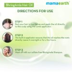 Mamaearth BhringAmla Hair Oil with Bhringraj & Amla for Intense Hair Treatment – 250ml - Image 5