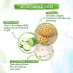 Mamaearth Bye Bye Dark Circles, Under Eye Cream for Dark Circles, with Cucumber & Peptides - 20ml - Image 3