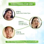 Mamaearth Bye Bye Dark Circles, Under Eye Cream for Dark Circles, with Cucumber & Peptides - 20ml - Image 4