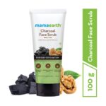 Mamaearth Charcoal Face Scrub For Oily Skin & Normal skin, with Charcoal & Walnut for Deep Exfoliation – 100g - Image 2