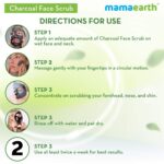 Mamaearth Charcoal Face Scrub For Oily Skin & Normal skin, with Charcoal & Walnut for Deep Exfoliation – 100g - Image 6