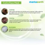 Mamaearth CoCo Face Pack, For Glowing Skin, With Coffee & Cocoa - 100g - Image 5