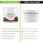 Mamaearth CoCo Face Pack, For Glowing Skin, With Coffee & Cocoa - 100g - Image 4