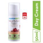 Mamaearth Day Cream with SPF 20+, Whitening and Tightening Face Cream with Moringa & Pomegranate Oil 50 ml