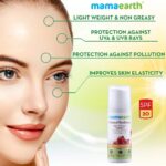 Mamaearth Day Cream with SPF 20+, Whitening and Tightening Face Cream with Moringa & Pomegranate Oil 50 ml - Image 4