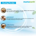 Mamaearth Dusting Powder with Organic Oatmeal & Arrowroot Powder for Babies - 300g - Image 4