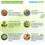 Mamaearth Happy Heads Natural Protein Hair Shampoo 200ml with Biotin, Horse Chestnut, Bhringraj and Amla - Image 5