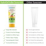Mamaearth HydraGel Indian Sunscreen SPF 50, With Aloe Vera & Raspberry, for Sun Protection - 50g - Image 4
